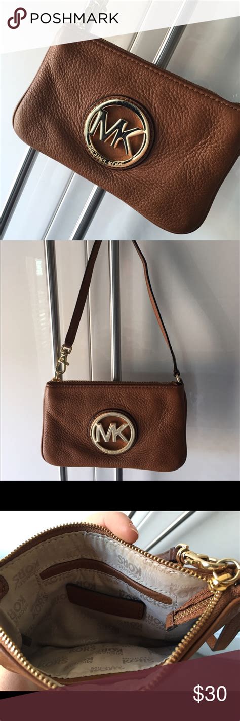 michael kors cognac clutch|michael kors clutch handbags.